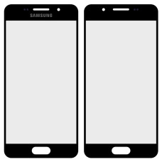 Скло дисплея Samsung A320 Galaxy A3 2017 (Чорне)