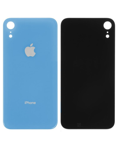 Задня кришка Apple iPhone XR (Blue) Більший виріз