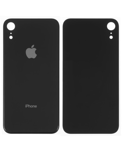 Задня кришка Apple iPhone XR (Black) Більший виріз