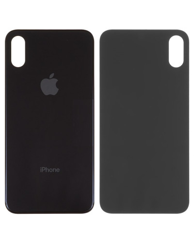 Задня кришка Apple iPhone XS (Space Gray) Більший виріз