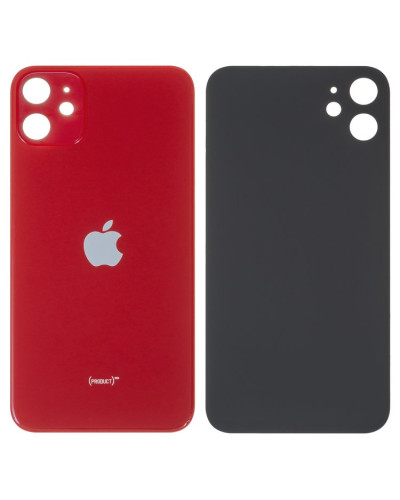 Задня кришка Apple iPhone 11 (Red) Оригінальний виріз / Original