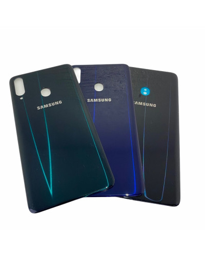 Задня кришка Samsung A207 Galaxy A20s (Фіолетова) Original