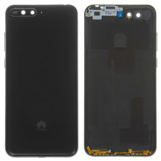 Задня кришка Huawei Y6 2018 з склом камери (Синя)