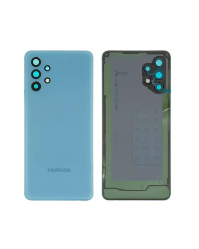 Задня кришка Samsung A325 Galaxy A32 4G 2021 з склом камери (Синя) Original China