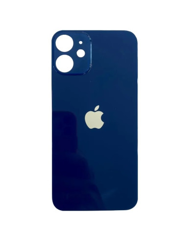 Задня кришка Apple iPhone 12 (Blue) Більший виріз / Original
