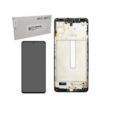 Дисплей Samsung M526 Galaxy M52 з сенсором в рамці (Чорний) Service Original