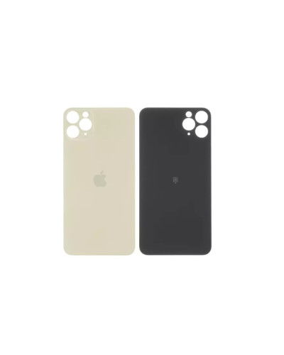 Задня кришка Apple iPhone 11 Pro MAX (Gold) Більший виріз / Original
