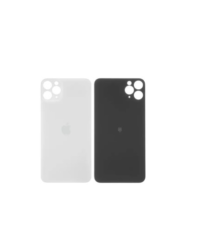 Задня кришка Apple iPhone 11 Pro MAX (Silver) Більший виріз / Original