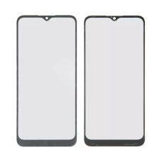 Скло дисплея Samsung A025G Galaxy A02s 163мм + OCA (Чорне) Original