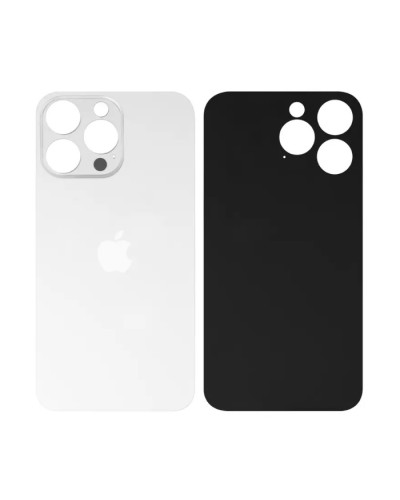 Задня кришка Apple iPhone 14 Pro Max (Silver) Більший виріз