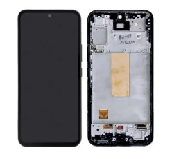 Дисплей Samsung A546 Galaxy A54 5G з сенсором в рамці (Чорний) Original Assembled