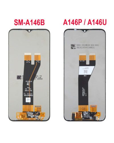 Дисплей Samsung A146B Galaxy A14 5G з сенсором (Чорний) Original Pack