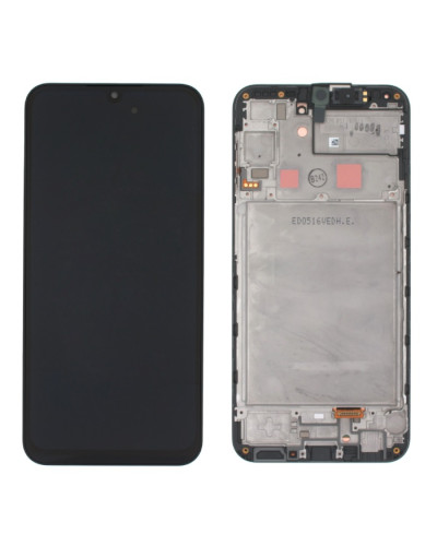 Дисплей Samsung A245 Galaxy A24 2023 з сенсором в рамці (Чорний) Service Original