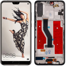 Дисплей Huawei P20 Pro з сенсором в рамці (Чорний) Original China