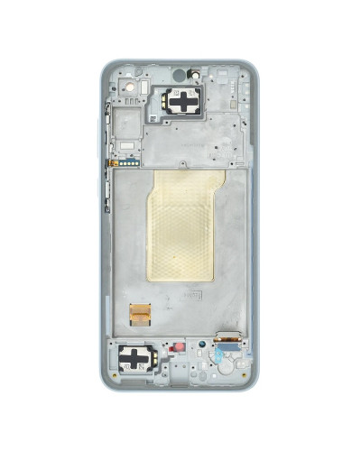 Дисплей Samsung A356 Galaxy A35 5G з сенсором в рамці (Light Blue) Service Original