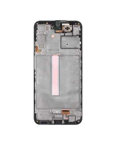 Дисплей Samsung A256 Galaxy A25 5G з сенсором в рамці (Чорний) Service Original