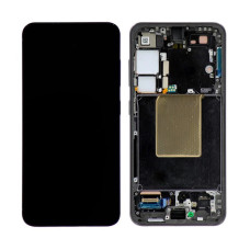 Дисплей Samsung S921 Galaxy S24 з сенсором в рамці (Чорний) Service Original